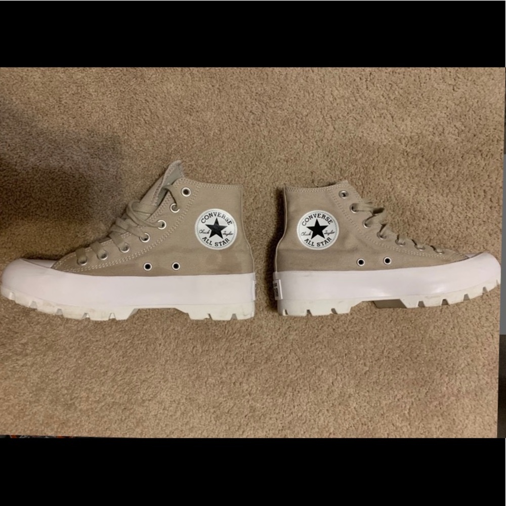 Converse platform sneakers